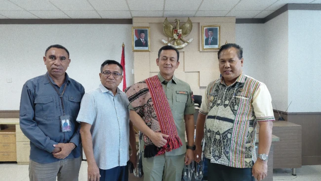 Wakil Bupati Malaka Jemput Bantuan di Jakarta, Perjuangkan Rumah, Sekolah Rakyat hingga Penanganan Bencana untuk Rakyat 4 20260618_155210
