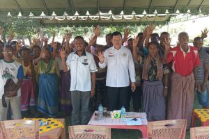 Semuel Fahik: Dukung Saya dan Edward Tannur Agar Pertanian Kita Maju di Kabupaten Malaka