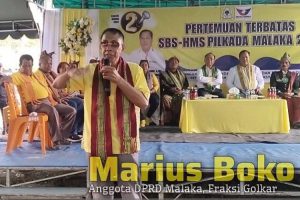 Kampanye di Wehali Marius Boko Minta Coblos SBS HMS dan MELKI JOHNI, Ini alasan Logisnya