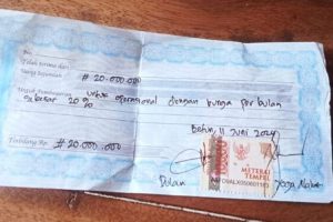 Mantan Ketua Funan Malaka Tagih Utang di Bagian Umum Setda Malaka 