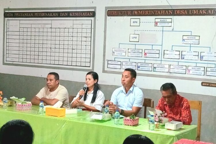 Lidvina Luruk Siap Melayani dan Membangun Desa Umakatahan 