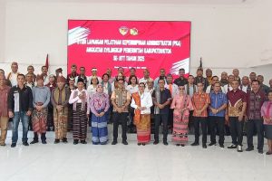 35 Peserta Studi Lapangan Kepemimpinan Administrator Disambut Wakil Bupati Belu