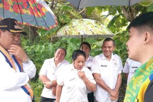Diterjang Hujan, Wakil Bupati Malaka Bersama Tim Kementerian PUPR Tinjau Lokasi Sekolah Rakyat di Laleten