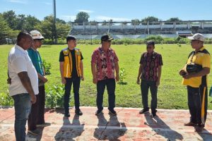 Wabup Malaka Tinjau Stadion Raihenek, Dorong Renovasi Lewat Kementerian PUPR