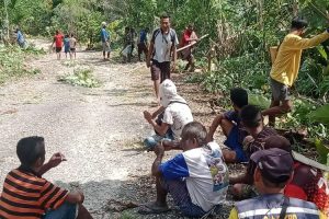 Usai Ditegur Wabup Malaka HMS, Kades Naet Langsung Lakukan Kerja Bakti Setiap Jumat