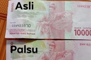 Viral ! Dua Tukang Ojek di Kupang Cetak dan Edarkan Uang Palsu, Begini Modusnya