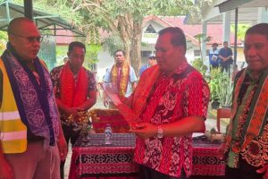 Pemkab Malaka Bangun Tanggul 1,6 KM di Aintasi, HMS Serahkan Lahan ke Pihak Ketiga