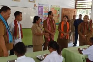 Jelang Peluncuran MBG di Malaka HMS Tinjau Dapur Sehat di Belu