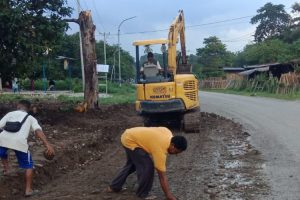 Pemkab Malaka Benahi Drainase di Depan Rumah Mantan Bupati Simon Nahak: Komitmen SBS-HMS Tata Kota Betun