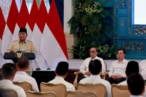 HUT RI ke-80, Prabowo Luncurkan Logo Bertema Persatuan Abadi Menuju Indonesia Maju