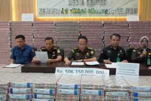 Kejati Sumsel Sita Uang Rp506 Miliar Terkait Dugaan Korupsi Kredit Bank Plat Merah