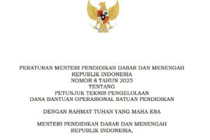 Dana BOSP Bukan untuk Pribadi, Kepsek dan Operator Harus Tahu Larangan Ini