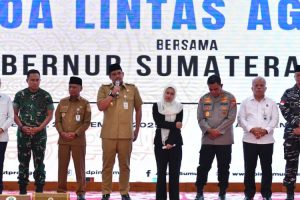 Pangdam I/BB Hadiri Doa Lintas Agama, Gubernur Sumut Ajak Masyarakat Jaga Persatuan
