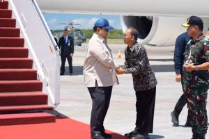 Presiden Prabowo Tiba di Bali, Tinjau Lokasi Banjir