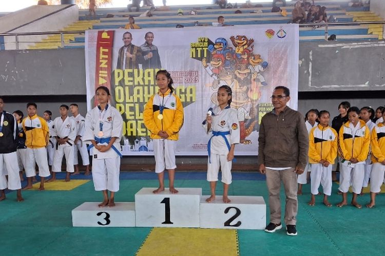 Malaka Raih Juara Umum III POPDA VII NTT 2025 Cabang Shorinji Kempo