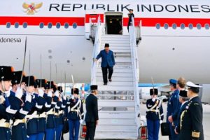 Tiba di Belanda, Presiden Prabowo Diterima dengan Upacara Kehormatan