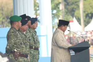 Pesan Keras Prabowo di HUT ke-80 TNI: Jangan Pertahankan Pemimpin yang Lemah!
