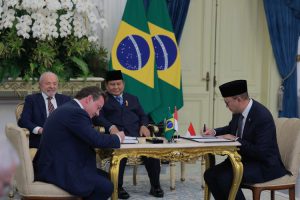 Tak Disangka, Ini yang Dibicarakan Prabowo dan Presiden Brasil di Istana Negara!