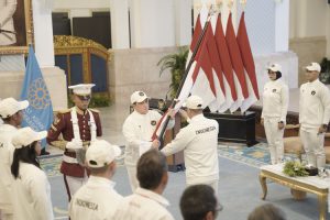 Prabowo Lepas Kontingen SEA Games: “Kita Sedang Berduka, Tapi Semangat Bangsa Tidak Boleh Padam”