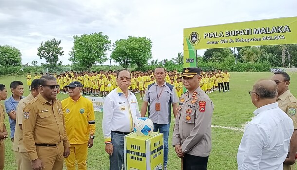 Piala Bupati Malaka SBS Resmi Digelar, 540 Peserta SSB dari 9 Kecamatan Bertanding 13 IMG 20260113 140519