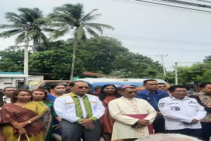 Bupati Malaka SBS Menyaksikan Kelahiran Tiga Gembala di Paroki Sasi TTU