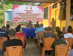 Kapolsek Malaka Barat Gelar Coffee Morning, Perkuat Sinergi Jaga Kamtibmas
