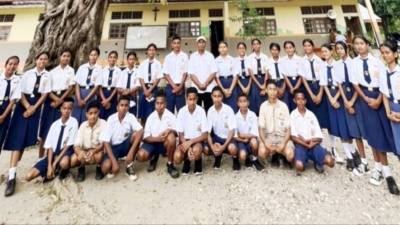 Pengurus OSIS SMPK Sulama Kada Masa Bakti 2025/2026 Resmi Dilantik, Chatlya Seran Nahkodai Kepengurusan Baru