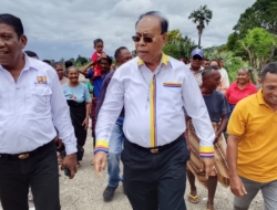 Bupati Malaka Tinjau Pengerjaan Bronjong di Oekmurak, Pastikan Lanjutan Pekerjaan Tuntas 2026