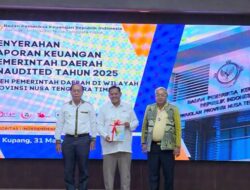 Bupati Malaka Serahkan LKPD 2025, Tegaskan Komitmen Transparansi dan Akuntabilitas