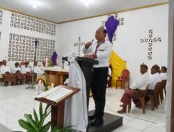 Bupati Malaka SBS Rayakan Misa Kamis Putih di Kapela Santo Alexander Haitimuk, Tegaskan Makna Pelayanan dan Pengorbanan