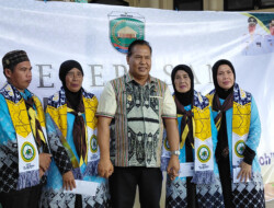 Wakil Bupati Malaka Lepas 4 Calon Jemaah Haji di Masjid Al-Qadr Betun