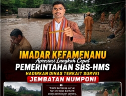 IMADAR Kefamenanu Apresiasi Pemerintahan SBS-HMS Hadirkan Dinas Terkait Survei Jembatan Numponi