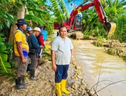 Kolaborasi Pemkab Malaka dan PUPR NTT Atasi Kerusakan Saluran dan Lahan Pertanian Akibat Banjir di Lakekun