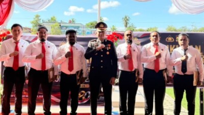Enam Personel Satreskrim Polres Malaka Terima Penghargaan dari Kapolres pada Peringatan Hari Bhayangkara ke-80 8 IMG 20260702 WA0008