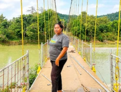 Bukan Lagi Janji, Jembatan Gantung Numbei Mulai Terwujud di Tangan SBS-HMS, Warga Ucap Terima Kasih