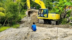 Longsor di Kampung Boni Langsung Ditangani, Dinas PUPR Malaka Bergerak Cepat Selamatkan Akses ke Kakaniuk dan Numbei