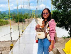 Masyarakat Rasakan Manfaat Jembatan Gantung Numbei di Era SBS HMS