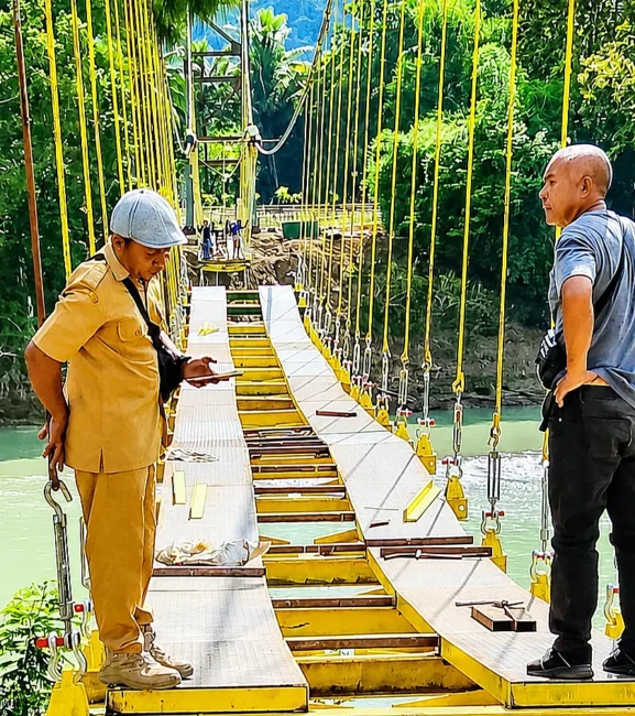 Bukti Nyata Program Kerja SBS-HMS, Jembatan Gantung Numbei hampir rampung, Kampung Numbei segera lepas dari isolasi 1 file_00000000deb8720b8b9761d57c5fcc6e