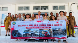Bupati Malaka NTT SBS Lepas 7 Relawan Medis Menuju Ende, Bawa Misi Kemanusiaan