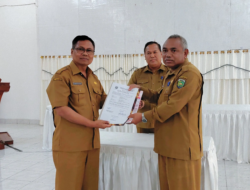 Serah Terima Jabatan Sekda Malaka, Ferdinand Un Muti Serahkan Tugas kepada Aloisius Werang