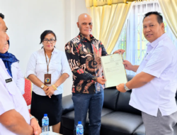 Pemkab Malaka Terima Sertifikat Tanah untuk Sekolah Rakyat melalui Wakil Bupati HMS